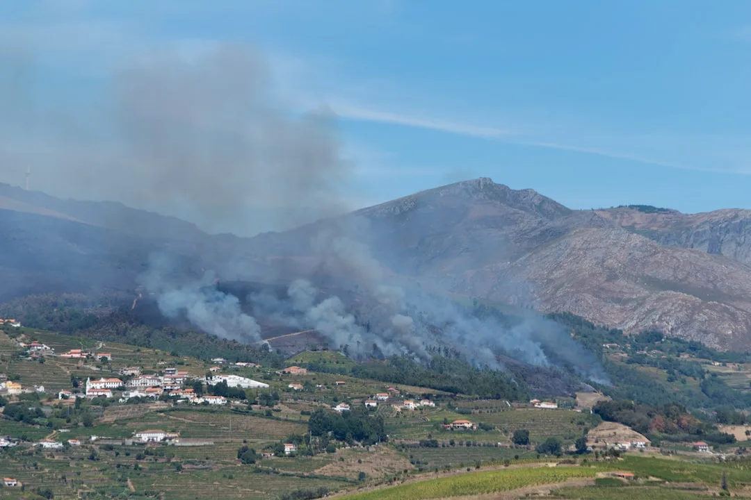 Zonas de alto risco de incêndios sem videovigilância em Portugal